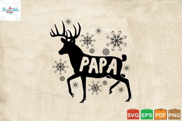 Christmas Family Outfits Papa Svg Design: A Creative Resource for Holiday Crafting