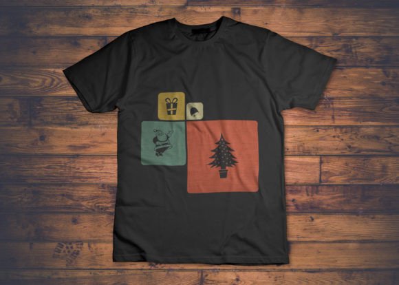 Merry Christmas T-Shirt Design V3.0