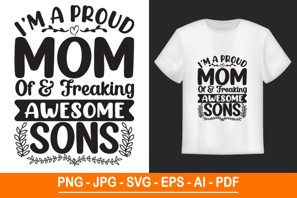 Mother’s Day SVG T-Shirt Design: A Strategic Tool for Creative and Commercial Use